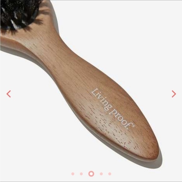 “LIVING PROOF” Wooden Boar Bristle Hair Brush